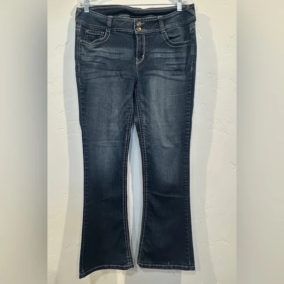 Wallflower Indigo Bootcut Flare Jeans - Picture 12 of 12